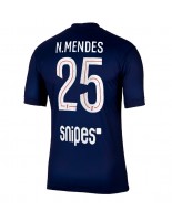 Paris Saint-Germain Nuno Mendes #25 Kotipaita 2025-26 Lyhythihainen